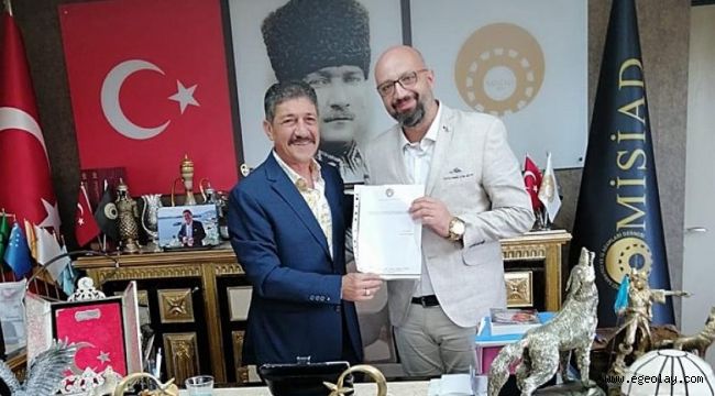 İzmir MİSİAD'da Bayrak Değişimi