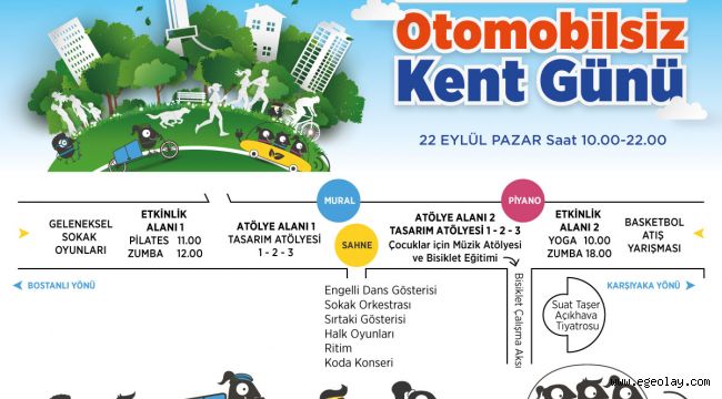 Karşıyaka'da otomobilsiz gün 