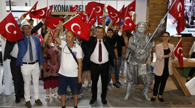 Konak Belediyesi'nden herkese bir bayrak
