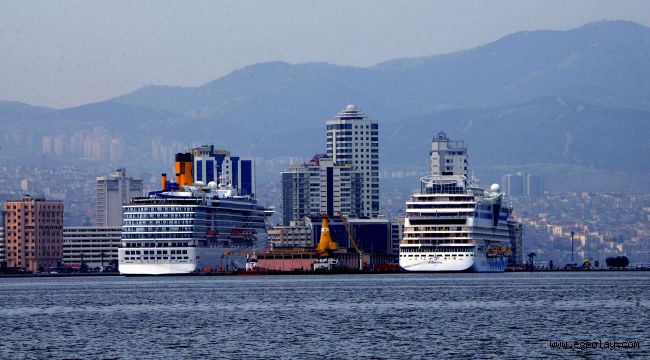 Kruvaziyer gemiler İzmir'e geri dönüyor
