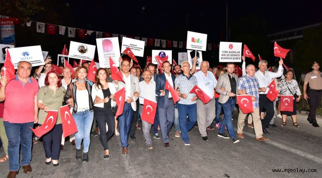 Kurtuluş coşkusu Bornova'da 97'inci kez yaşandı