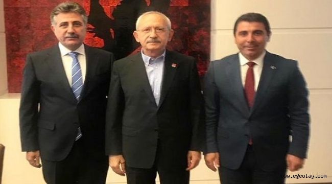 Serdar Sandal ve Cemalettin Alper'den Genel Başkan Kılıçdaroğlu'na Ziyaret