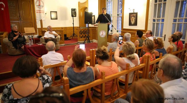 Tarihi Havra'da anlamlı söyleşi: Rodos'tan Karşıyaka'ya 1685 Sokak
