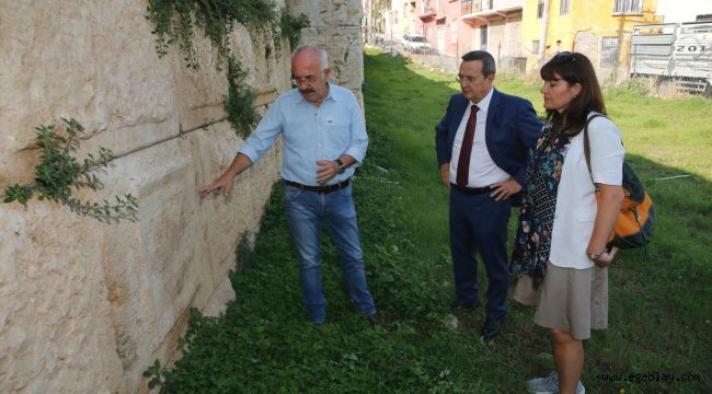 Akdeniz'in yeni antik tiyatrosu Konak'ta doğuyor