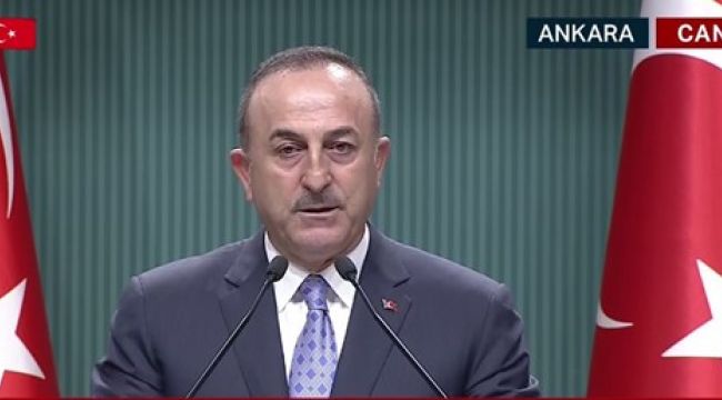 Bakan Çavuşoğlu: Bu bir ateşkes değil, harekata ara vereceğiz