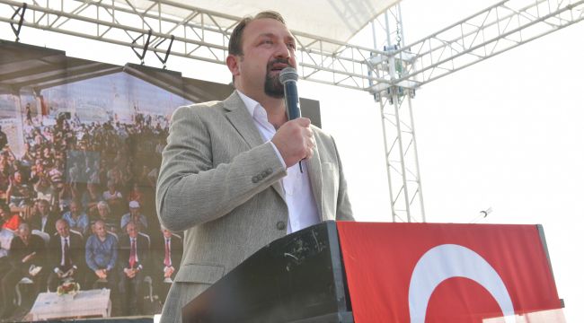 Çiğli'de Cemevinin temeli törenle atıldı