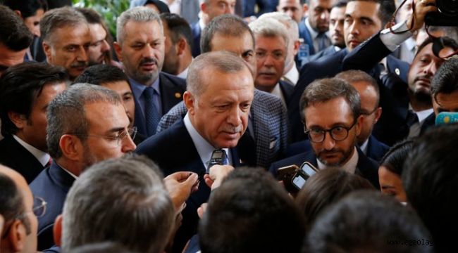 Cumhurbaşkanı Erdoğan: "Bizim derdimiz, bu toprakları sahiplerine teslim etmektir yoksa 'Bize bunu verin' diye bir derdimiz yok"