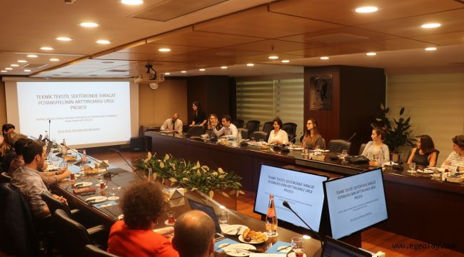 Ege Bölgesi'nde teknik tekstilin ilk 11'i URGE Projesiyle sahaya çıktı