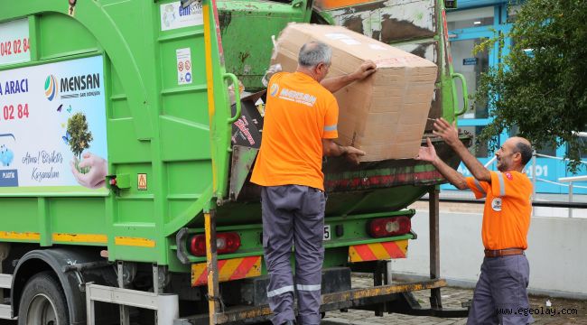 Geri dönüşümden Gaziemir'in kasasına 955 bin lira