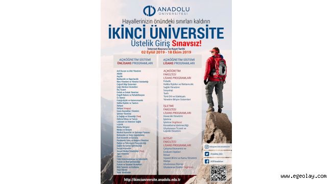 İkinci üniversiteye yoğun ilgi