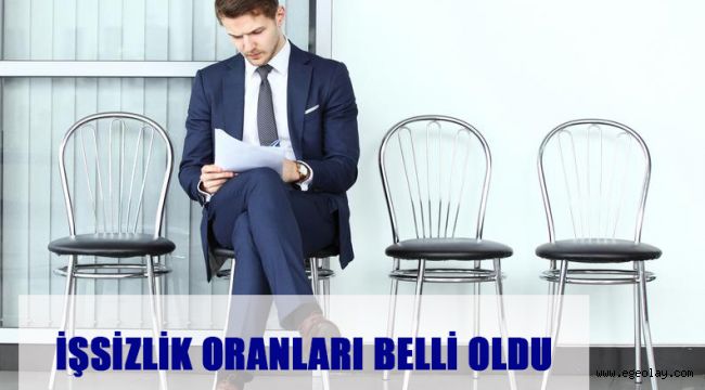 İşsizlik oranları belli oldu