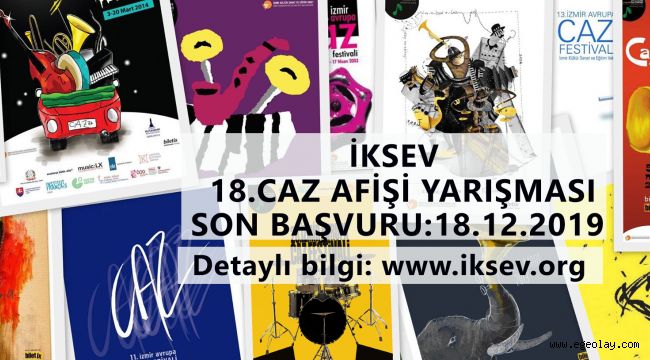 İzmir Avrupa Caz Festivali Geleneksel Afiş Yarışması Şartnamesi Açıklandı