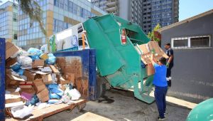 İzmir'de belediyelerde 2,1 milyon ton atık toplandı