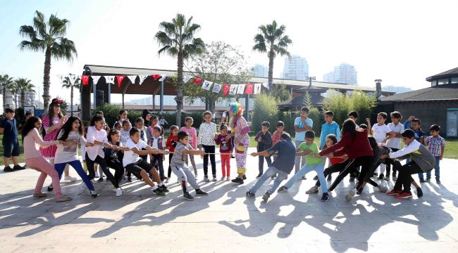 Karşıyakalı çocukların 'Tay Park' sevinci