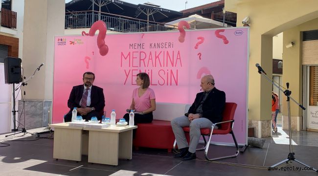 Meme Kanseri "Merakına Yenilsin" Halk Buluşmalarının ilk durağı Aydın oldu
