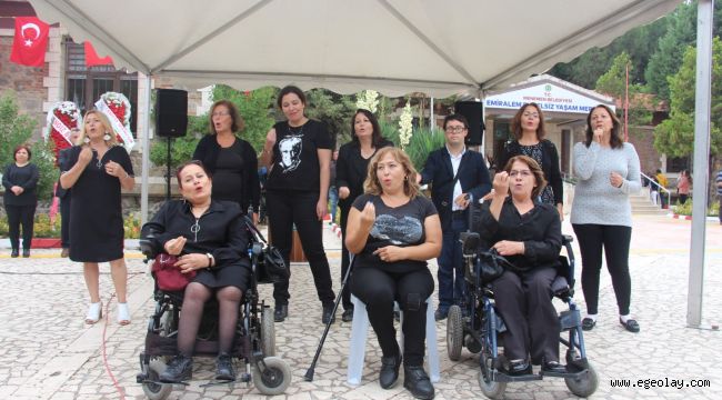 Menemen'de "ENGELSİZ YAŞAM" kampüsü açıldı
