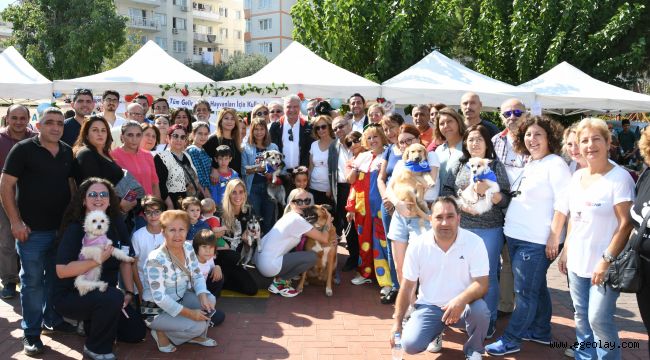 Narlıdere'de can dostlar için renkli şölen!