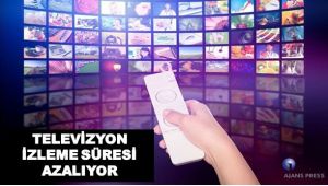 Televizyon izleme süresi her geçen gün azalıyor