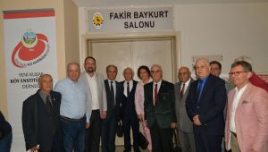 Yazar Fakir Baykurt Çiğli'de etkinliklerle anıldı