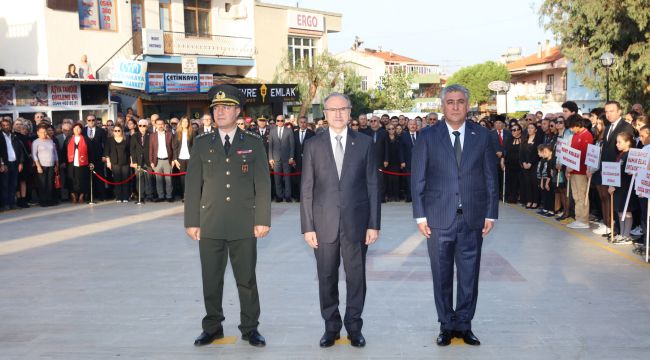 81. Yılında Ata'ya Saygı, özlem ve minnet 