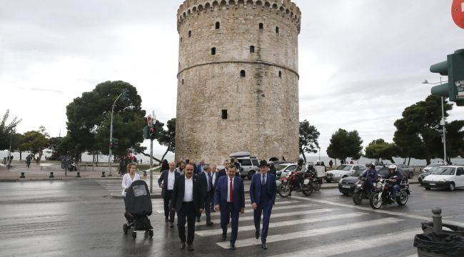 Başkan Batur'un Selanik programı başladı