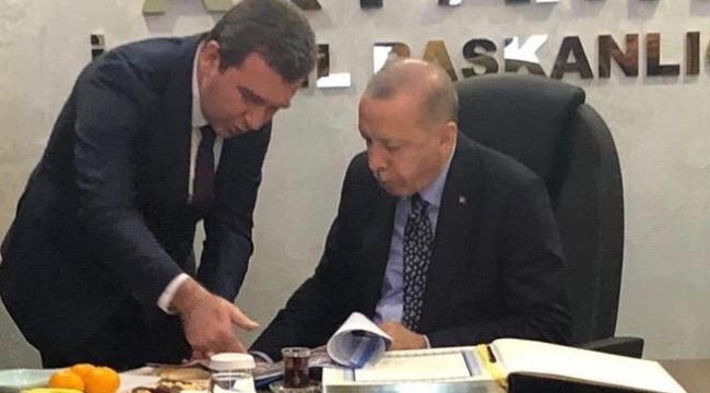 Başkan Koştu vizyon projeleri Cumhurbaşkanı Erdoğan'a anlattı