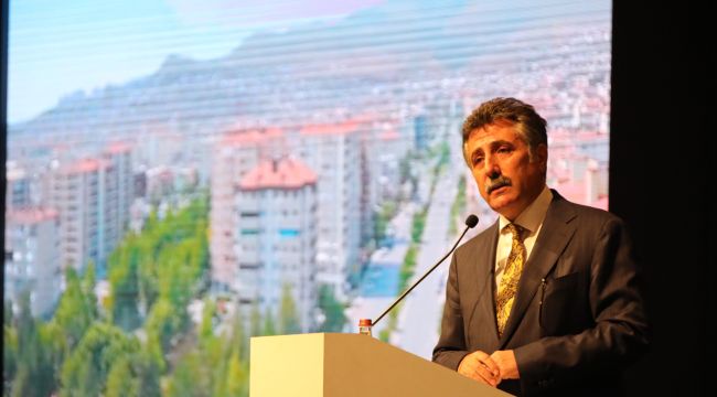 Başkan Sandal, kentsel dönüşümü anlattı