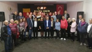 Batur CHP Belçika Birliğini ziyaret etti