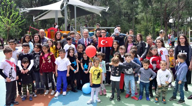 Bornovalı çocuklara ara tatil hediyesi 