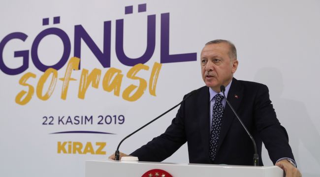 Cumhurbaşkanı Erdoğan Bayındır Ve Kiraz'da Halka Hitap etti