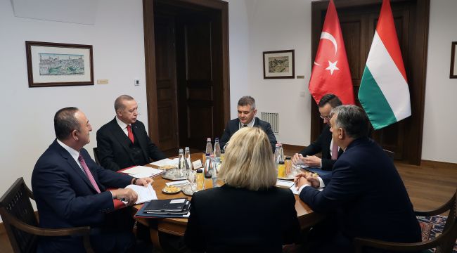 Cumhurbaşkanı Erdoğan Macaristan'da