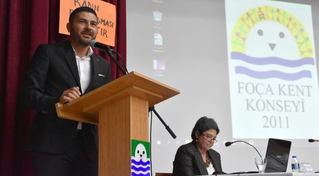 Foça Kadına Yönelik Şiddete Karşı Ses Verdi