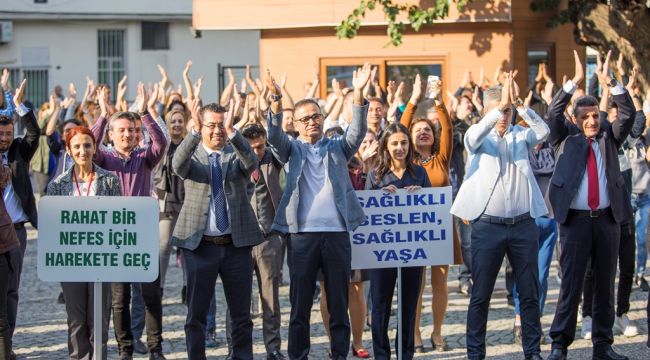 İzmir Milli Eğitim Müdürlüğü Sağlık için hareket ettiler