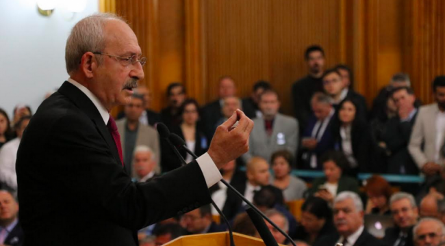 Kılıçdaroğlu grup toplantısında konuştu 