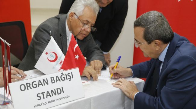 Konak'ta Organ Bağışı Haftası'nda örnek kampanya
