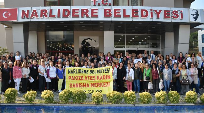 Narlıdere 'kadınlar' için sokağa iniyor! 