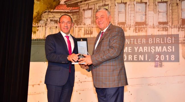 Tarihi Kentler Birliği'nden Urla'ya Ödül 