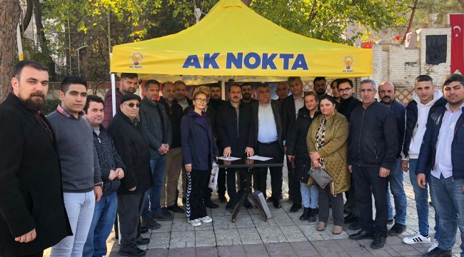 Ak Partili Kırkpınar'dan AK Noktalarına Ziyaret 