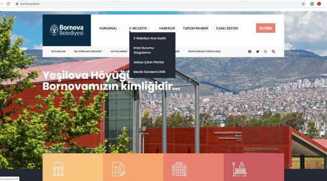 Bornova Belediyesi e-imar uygulamasına geçti 