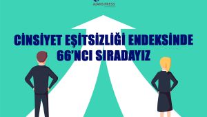 Cinsiyet Eşitsizliği Endeksinde 66'ncı Sıradayız