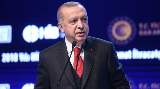 Cumhurbaşkanı Erdoğan: "İhracatımızı 500 milyar dolara çıkarma hedefimize sıkı sıkıya bağlıyız" 