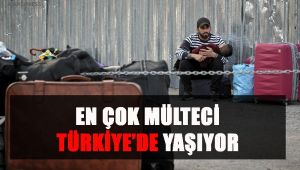 En çok mülteci Türkiye'de yaşıyor 