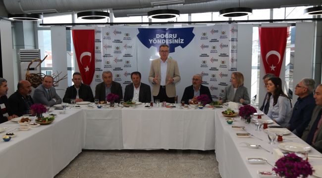 Gaziemir Belediye Başkanı Arda, Alevi örgütleriyle buluştu