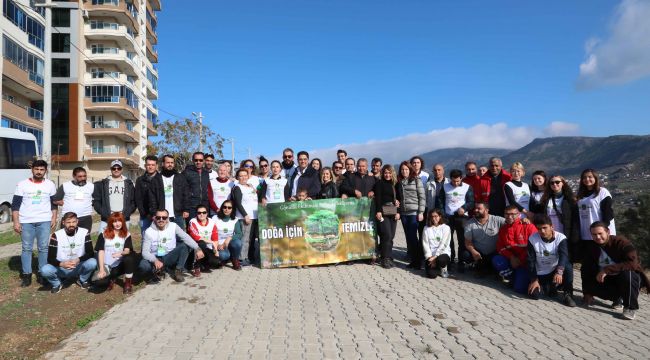 Gönüllülerden fidan seferberliği