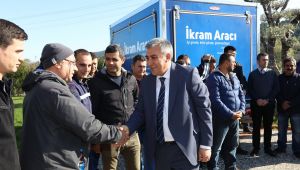 Güzelbahçe Belediyesi'nden yeni yıl kutlaması
