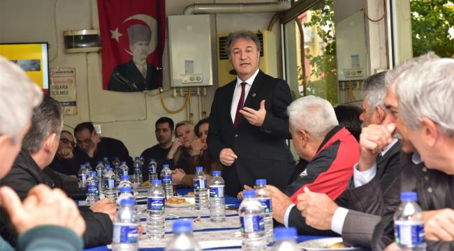 İduğ: "Amacımız israftan kaçan, tasarruf eden bir belediye olmak"