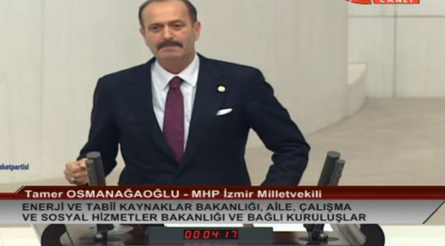 MHP'li Tamer Osmanağaoğlu: Türkiye Kıbrıs ve Akdeniz'de Kiracı Değil Ev Sahibidir!