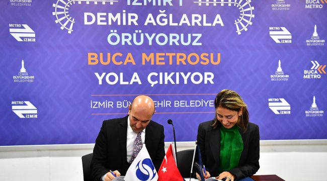 Üçyol - Buca Metrosu için 80 milyon avroluk imza atıldı