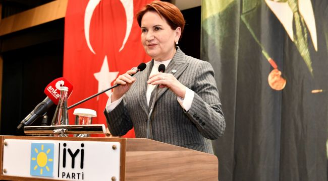 Akşener; "Yeteri Kadar Tüket Formülü Medeniyetimizin Formülüdür"