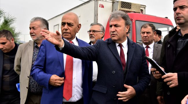 Başkan İduğ kara nakliyecilerinin sorunlarını dinledi